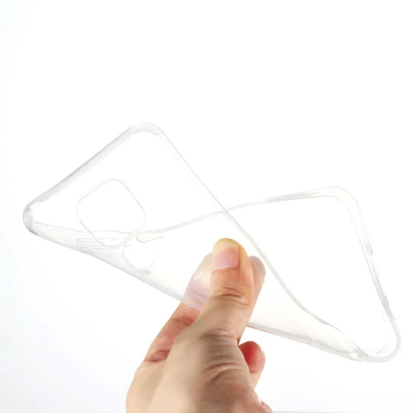 General Mobile 20 Kılıf Şeffaf Silikon Hibrit Case - 2