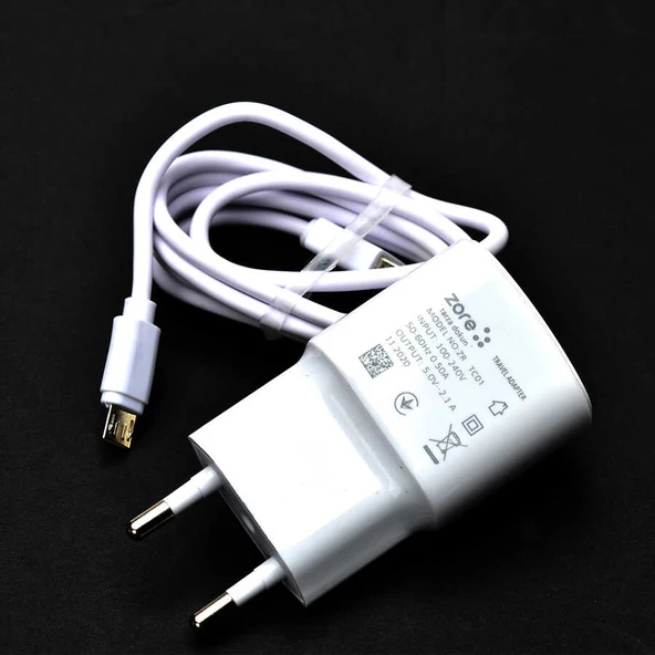 Zore Metro Serisi ZR-TC01 Micro 2 in 1 Şarj Seti - 2