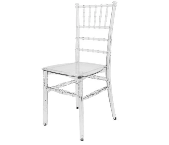 Mandella Karmen Şeffaf Kırılmaya Dayanıklı Sandalye Model 1 (6 Adet) ürün görseli