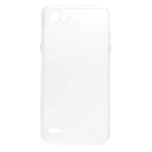 LG Q6 Kılıf Şeffaf Silikon Hibrit Case