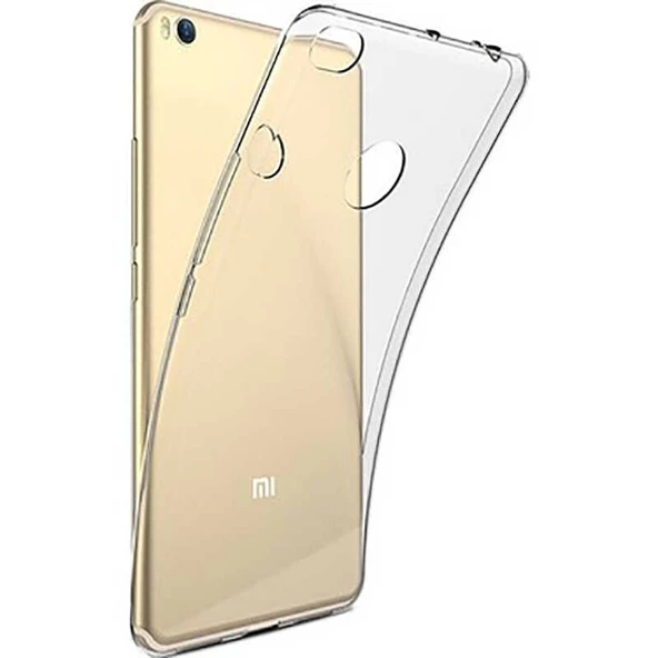 Xiaomi Mi Max 2 Kılıf Şeffaf Silikon Hibrit Case - 2