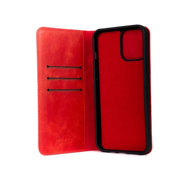 Apple iPhone 8 Kılıf Hakiki Deri Multi Cüzdan Case - 4