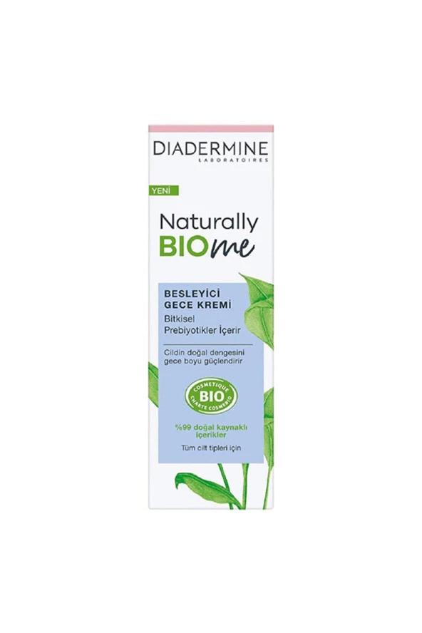 Diadermine Naturally Bio Me Besleyici Gece Kremi 50 ml