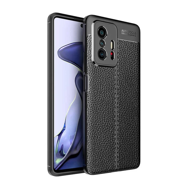 Xiaomi Mi 11T Pro 5G Kılıf Deri Tarzı Niss Silikon Case