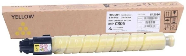 HPZR Ricoh MP-C305 Sarı Orjinal Fotokopi Toner