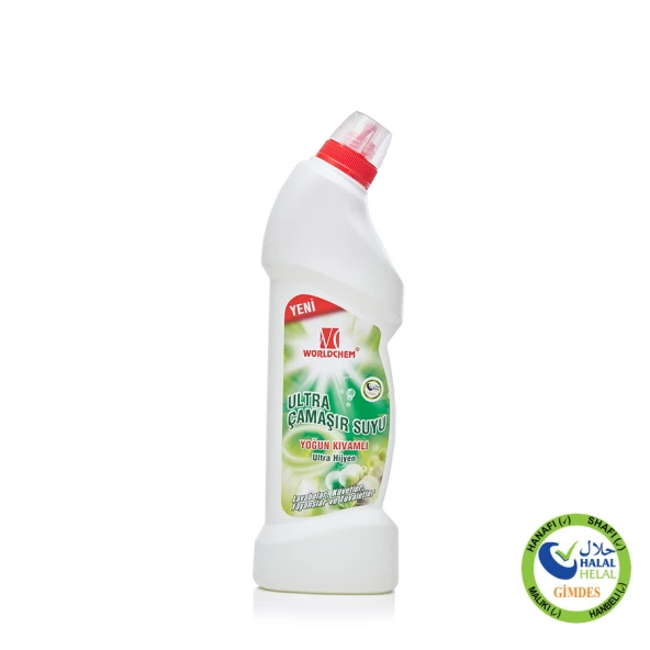 Yoğun Kıvamlı Çamaşır Suyu WT Helal Sertifikalı 750 ml