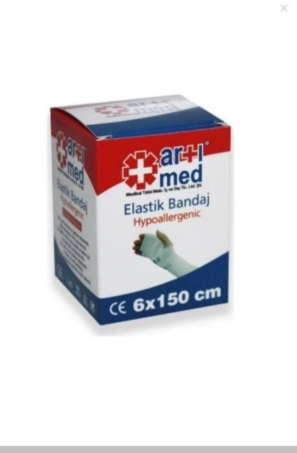 ARTIMED BANDAJ ELASTİK  6CMX150CM