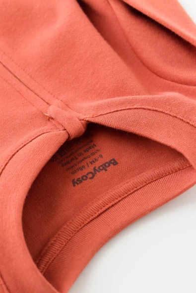 Bebek Fermuarlı Tulum, %100 Organik Pamuk, Bebek ve Yenidoğan Serisi - CSY3035 - Resim 5