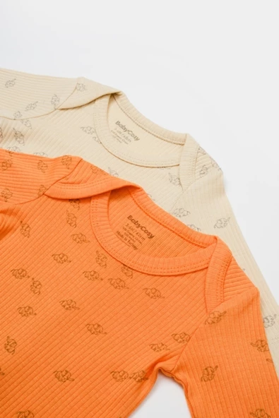 Bebek 2 Parça Uzun Kollu Body, Bebek ve Yenidoğan Serisi - CSYM11317 - 6