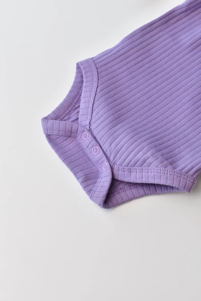 Bebek Uzun Kollu Body, %95 Organik Pamuk - %5 Elastan, Bebek ve Yenidoğan Serisi - CSYR4302 - 5