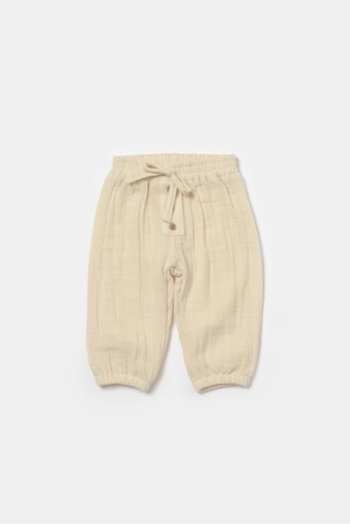 Bebek Uzun Kollu Tişört ve Pantolon Takım, %100 Pamuk, Bebek ve Yenidoğan Serisi - CSYM7015 - 2