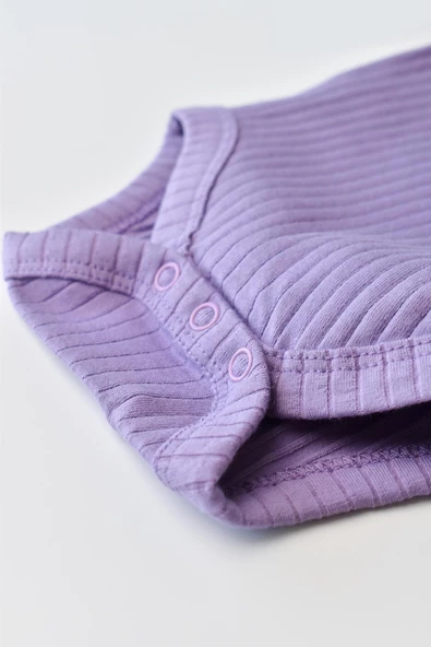 Bebek Uzun Kollu Body, %95 Organik Pamuk - %5 Elastan, Bebek ve Yenidoğan Serisi - CSYR4302 - 6