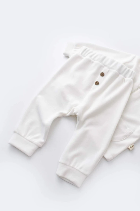 Kapşonlu Kadife Pantolon & Ceket Takım CSYK6014 - 4