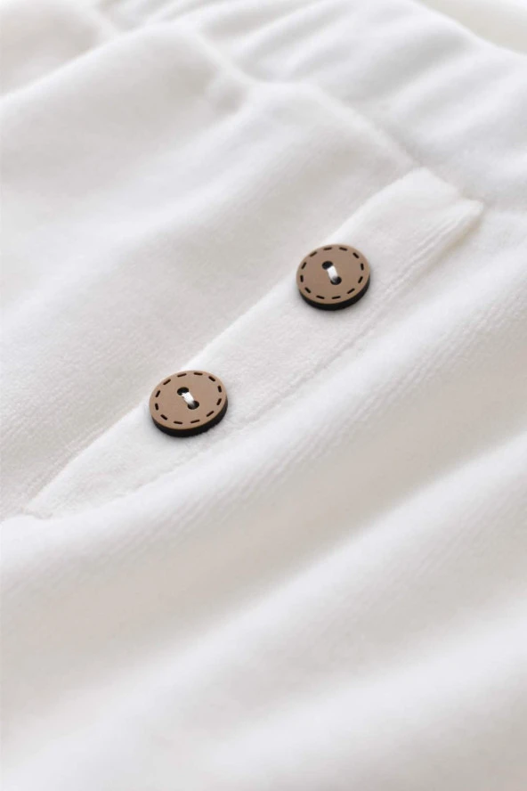 Kapşonlu Kadife Pantolon & Ceket Takım CSYK6014 - 5