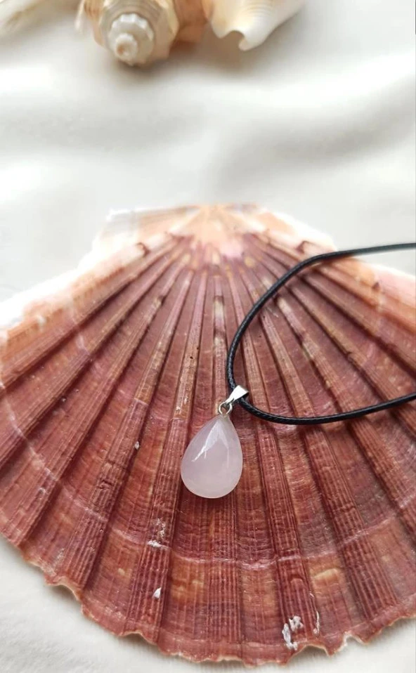 Kolye Gerdanlık Çakra Doğal ay Taş Kadın kız takı aksesuar hediye - 4