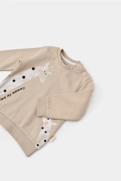 Bebek Pantolon ve Uzun Kollu Gömlek Takımı, %100 Organik Pamuk, Bebek ve Yenidoğan Serisi - CSY2013 - 6