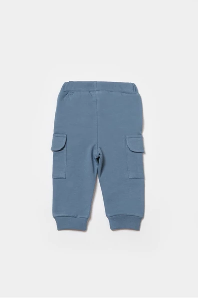 Bebek Cepli Pantolon, %100 Organik Pamuk, Bebek ve Yenidoğan Serisi - CSY8017 - 5