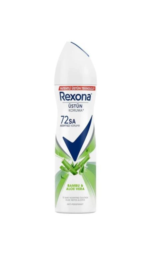 Rexona Deodorant Bambu & Aloe Vera 72 Saat Kesintisiz Üstün Koruma 150 ml