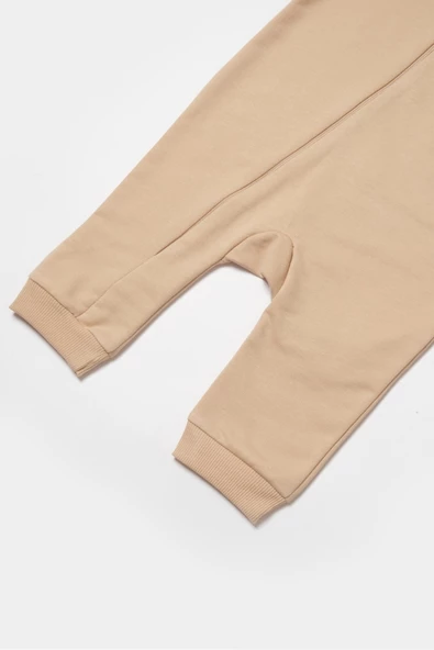 Bebek Fermuarlı Tulum, %100 Organik Pamuk, Bebek ve Yenidoğan Serisi - CSY8031 - 3