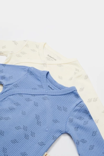 Bebek 2 Parça Kruvaze Body, Bebek ve Yenidoğan Serisi - CSYM11318 - 5