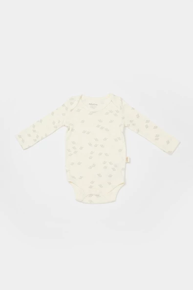 Bebek 2 Parça Uzun Kollu Body, %50 Modal Kumaş - %50 Organik Pamuk, Bebek ve Yenidoğan Serisi - CSYM11315 - 2