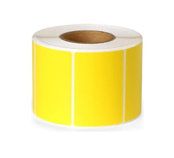 Eczane Etiketi Sarı Zeminli 40mm × 60mm - 1.000 Adet