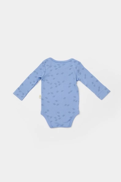 Bebek 2 Parça Uzun Kollu Body, %50 Modal Kumaş - %50 Organik Pamuk, Bebek ve Yenidoğan Serisi - CSYM11315 - 5