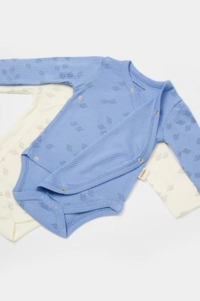 Bebek 2 Parça Kruvaze Body, Bebek ve Yenidoğan Serisi - CSYM11318 - 7