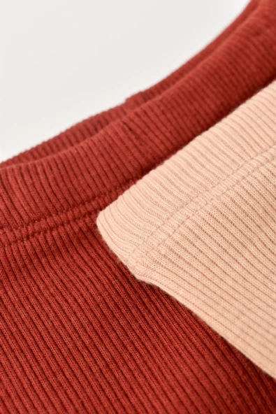 Bebek 2'li Patikli Pantolon, %50 Modal Kumaş - %50 Organik Pamuk, Bebek ve Yenidoğan Serisi - 3