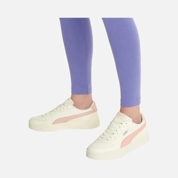 Puma Skye Clean Kadın Spor Ayakkabı 38014705 Ekru - 4