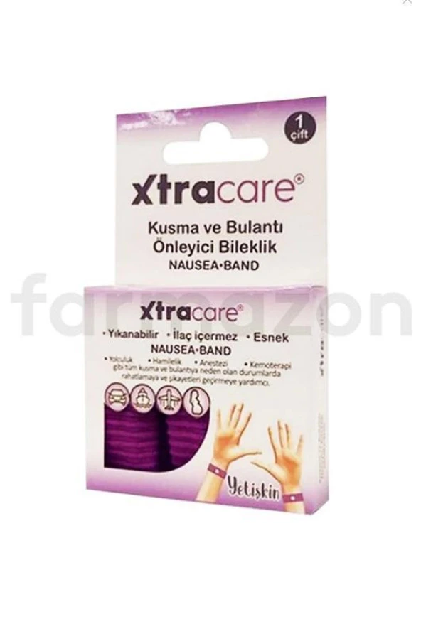 Xtracare Kusma ve Bulantı Önleyici Bileklik - Mor