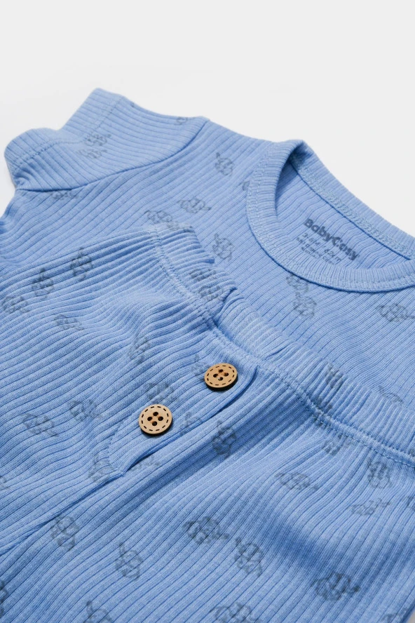 Organik Modal Fil Baskılı 2 Li Takım csym11701 - 2