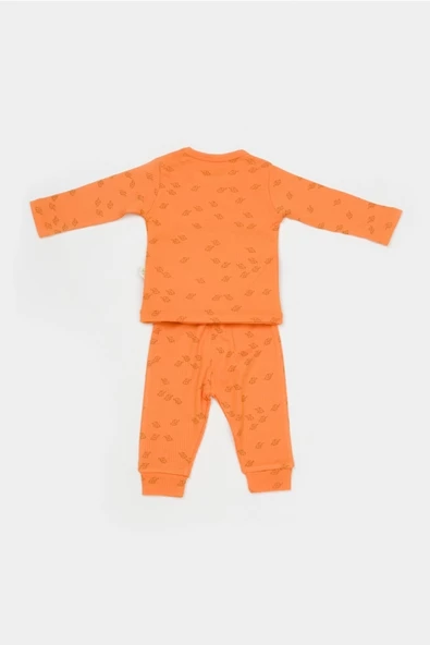 Bebek 3’lü Takım (Pantolon, Uzun Kol T-shirt, Şapka), Bebek ve Yenidoğan Serisi - CSYM25505 - 4