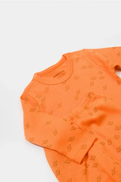 Bebek 3’lü Takım (Pantolon, Uzun Kol T-shirt, Şapka), Bebek ve Yenidoğan Serisi - CSYM25505 - 2