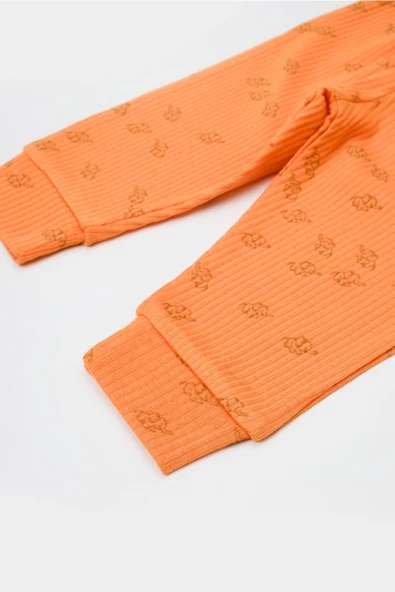 Bebek 3’lü Takım (Pantolon, Uzun Kol T-shirt, Şapka), Bebek ve Yenidoğan Serisi - CSYM25505 - 7