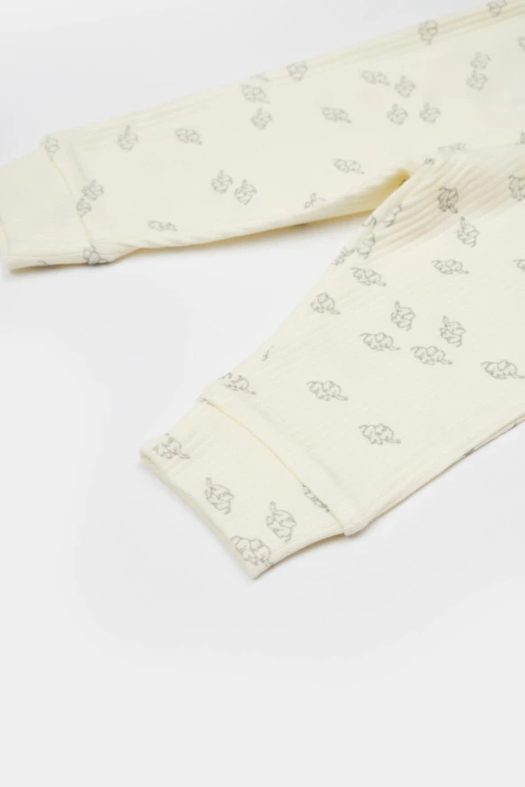 Organik Modal Fil Baskılı 3 Lü Set csym25500 - 5