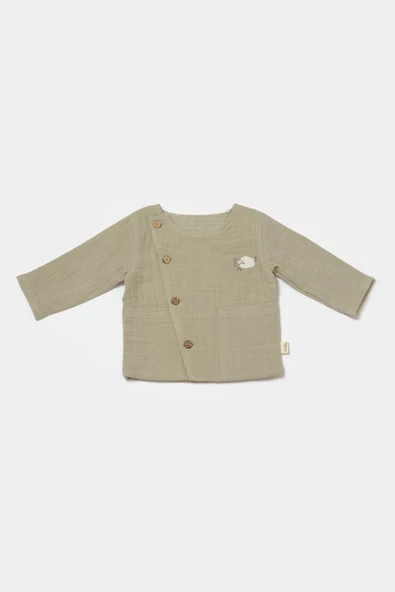 Bebek Uzun Kollu Tişört ve Pantolon Takım, %100 Pamuk, Bebek ve Yenidoğan Serisi - CSYM7019 - 4