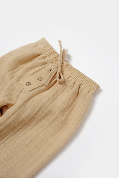 Bebek Uzun Kollu Tişört ve Pantolon Takım, %100 Pamuk, Bebek ve Yenidoğan Serisi - CSYM7017 - 6