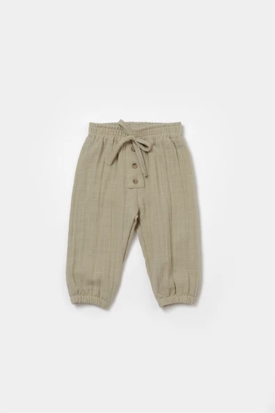 Bebek Uzun Kollu Tişört ve Pantolon Takım, %100 Pamuk, Bebek ve Yenidoğan Serisi - CSYM7016 - 4