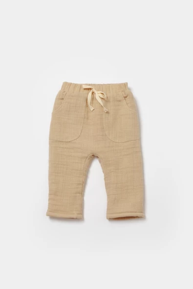 Bebek Uzun Kollu Tişört ve Pantolon Takım, %100 Pamuk, Bebek ve Yenidoğan Serisi - CSYM7023 - 6