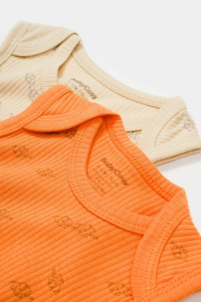 Bebek 2 Parça Kolsuz Body,  Bebek ve Yenidoğan Serisi - CSYM11117 - 2