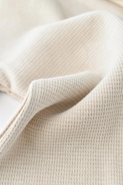 Bebek Şort Kollu Tulum, %100 Organik Pamuk, Bebek ve Yenidoğan Serisi - CSYW1012 - 6