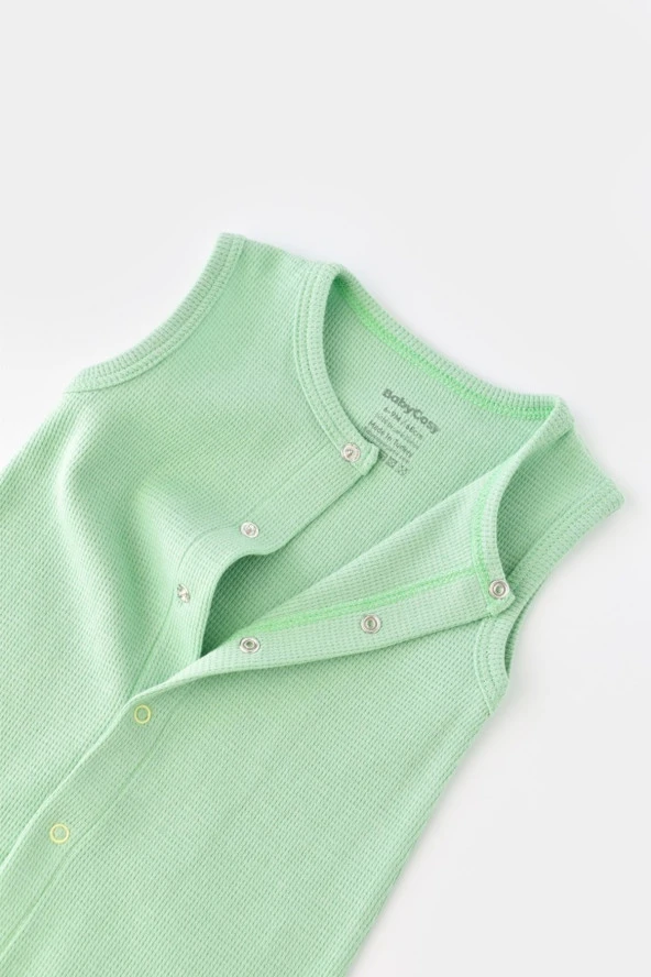 Bebek Kolsuz Tulum, %100 Organik Pamuk, Bebek ve Yenidoğan Serisi - CSYW1007 - 4