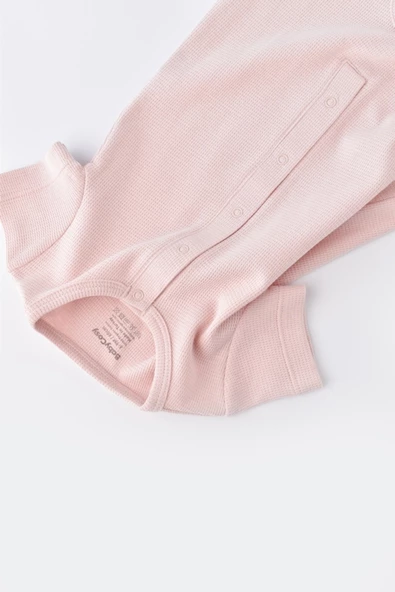 Bebek Şort Kollu Tulum, %100 Organik Pamuk, Bebek ve Yenidoğan Serisi - CSYW1017