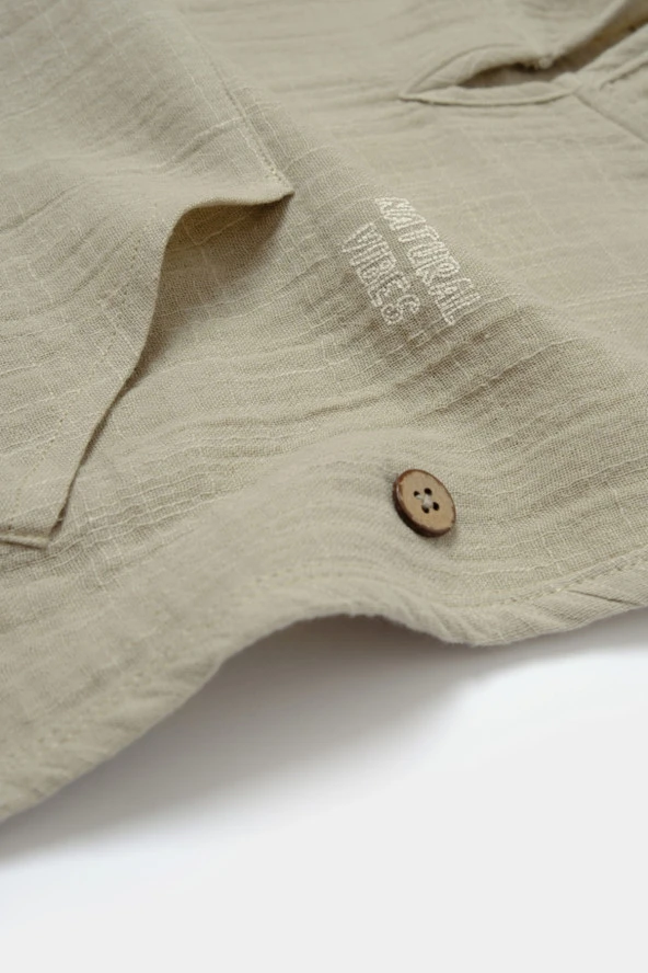 Müslin Kapüşonlu Plaj Havlusu - 3