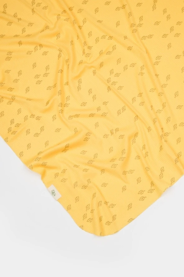 Organik Modal Fil Baskılı Battaniye 85x85 Cm - 2