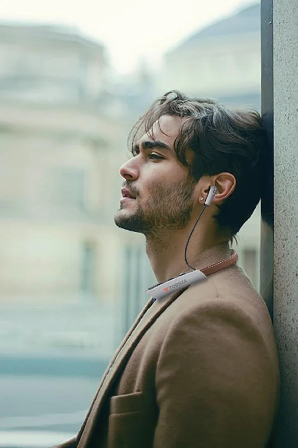 TB-01 Magnetic BT5.0 Kablosuz Kulak İçi Bluetooth Kulaklık Siyah - Resim 2