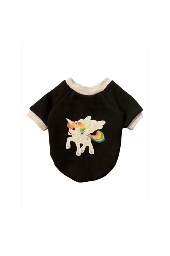 Unicorn Kids Köpek Ve Kedi Sweatshirt, Kedi Kıyafeti, Köpek Kıyafeti