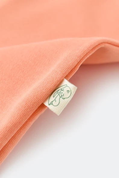 Bebek Fermuarlı Tulum, %100 Organik Pamuk, Bebek ve Yenidoğan Serisi - CSY3038 - 6