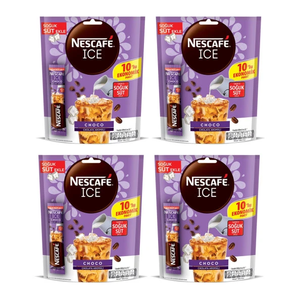Nescafe Ice Choco 10 lu x 4 Paket